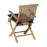 Toscane kussen ca.46x46cm Basic black 2 stuks