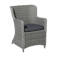Wicker universeel ca.48x48cm Panama grey 2 stuks