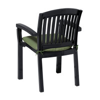 Zitkussen ca.46x48cm Basic green 2 stuks