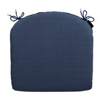 Zitkussen ca.46x48cm Basic kobalt 2 stuks