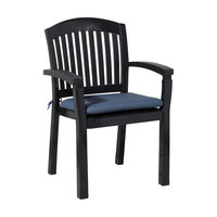 Zitkussen ca.46x48cm Basic kobalt 2 stuks