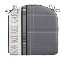 Zitkussen ca.46x48cm Madison garden grey 2 stuks