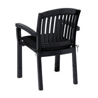 Zitkussen ca.46x48cm Panama black 2 stuks