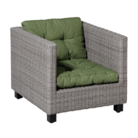 Loungekussen set Florance (Basic Green) ca. 73x73cm + 73x43cm