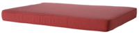 Lounge palletkussen set 120x80cm + rugkussens (Outdoor Manchester Red) - Madison