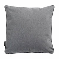 Sierkussen paspel ca.45x45cm Outdoor Manchester grey 2 stuks