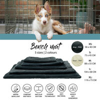 Bench mat ca.104x68cm Grey