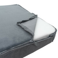 Hondenmand Royal small wasbaar ca.80x60x23cm Oxford grijs