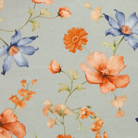 Sierkussen paspel ca.30x50cm Florina blue 2 stuks