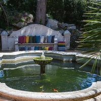 Sierkussen paspel ca.30x50cm Green canvas eco+ 2 stuks