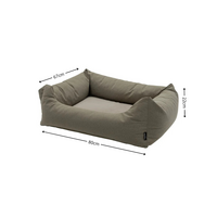 Hondenmand ca.80x67x22cm Outdoor Manchester taupe