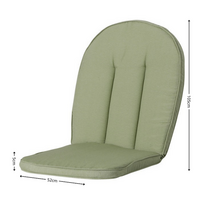 Kettler comfort/prince ca.105x52cm Panama sage 2 stuks