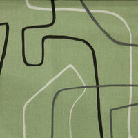 Kussen lage rug ca.105x50cm Joah sage 2 stuks