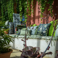 Sierkussen paspel ca.30x50cm Joah sage 2 stuks