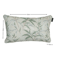 Sierkussen paspel ca.30x50cm Outdoor+ Palma natural 2 stuks