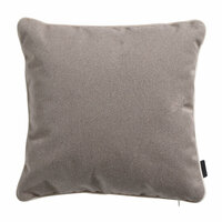 Sierkussen paspel ca.45x45cm Outdoor Manchester taupe 2 stuks