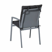 Stapelstoel kussen ca.97x49cm Outdoor Manchester grey 2 stuks