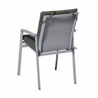 Stapelstoel kussen ca.97x49cm Outdoor Manchester green 2 stuks