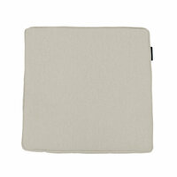 Luxe zitkussen ca.40x40cm Beige canvas eco+ 2 stuks