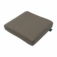 Luxe zitkussen ca.40x40cm Taupe canvas eco+ 2 stuks