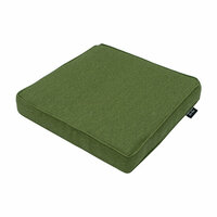 Luxe zitkussen ca.40x40cm Moss green canvas eco+ 2 stuks