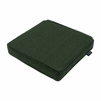 Luxe zitkussen ca.40x40cm Green canvas eco+ 2 stuks