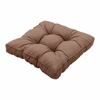 Florance kussen ca.47x47cm Panama mocca 2 stuks