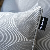 Zitje universeel rits ca.40x40cm Outd WR Napels rondo grey