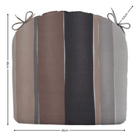 Zitkussen ca.46x48cm Nox dust 2 stuks