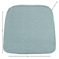 Wicker universeel ca.48x48cm aqua canvas eco+