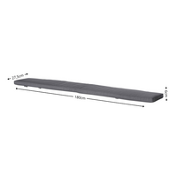 Picknicktafel kussen ca.180x27,5cm Outdoor Panama grey