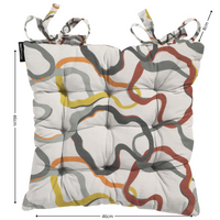 Toscane kussen ca.46x46cm Blaze green