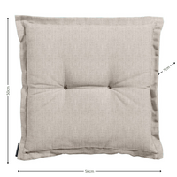 Zit universeel ca.50x50cm Panama Blend