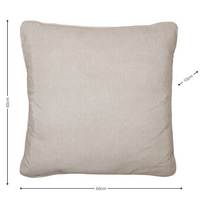 Sierkussen paspel ca.45x45cm Panama Blend