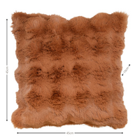 Sierkussen ca.45x45cm Bobbie terra