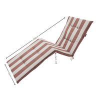 Ligbedkussen ca.200x65cm Amora mocca