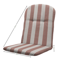 Kuip hoog ca.96x45cm Amora mocca