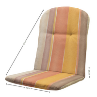 Kuip hoog ca.96x45cm Nox mocca