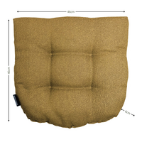 Wicker Flex ca.46x46cm Outdoor WR Napels mustard