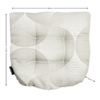 Wicker Flex ca.46x46cm Outdoor WR Napels rondo sand