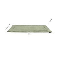 Hondenbench mat ca.104x68cm Lins sage