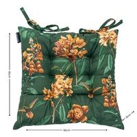 Toscane kussen ca.46x46cm Lua green 2 stuks