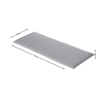 Bankkussen ca.(120)110x48cm Outdoor Manchester light grey