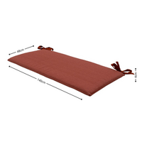 Bankkussen ca.(150)140x48cm Terra canvas eco+