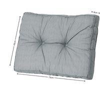 Florance rug ca.43x73cm Basic grey 2 stuks