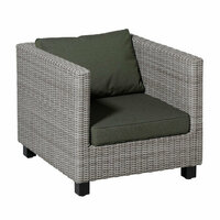 Lounge zitkussen ca.73x73cm Outdoor Manchester green 2 stuks