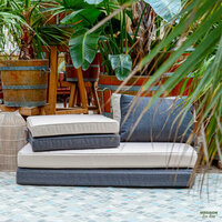 Lounge ca.120x80cm Beige canvas eco+