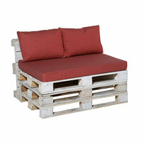 Lounge palletkussen ca.120x80cm Outdoor Manchester red