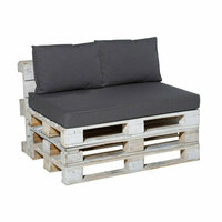 Lounge palletkussen ca.120x80cm Outdoor Manchester grey
