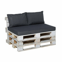 Lounge palletkussen ca.120x80cm Outdoor Panama grey